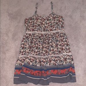 Loose Fitting Floral Dress